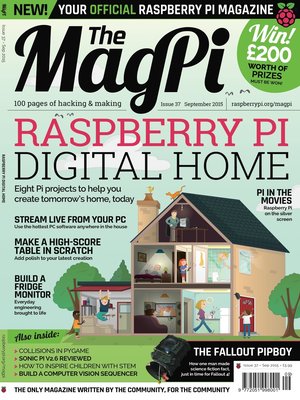 cover image of The MagPi Issue 37  Sep. 2015